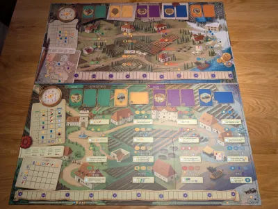 Tuscany (boven) en Bordeaux (onder)