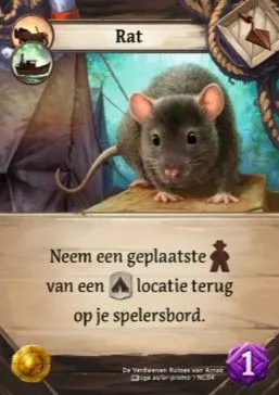 De Verdwenen Ruïnes van Arnak: Rat promokaart